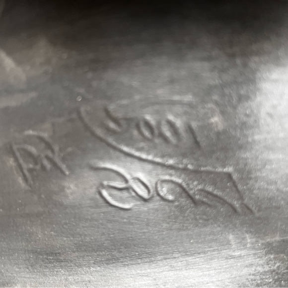 Three Wise Men or Three Kings unique ceramic bronze like art - Picture 5 of 12